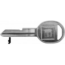 LLAVE CHEVROLET Niquelada A73 oval H Alba  (5 pzas)