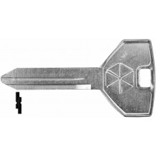 LLAVE DODGE Niquelada A81D  Alba (5 pzas) 