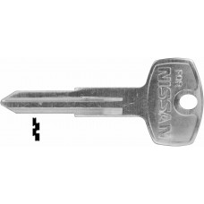 LLAVE NISAN Niquelada A61N  cuadrada  Alba (5 pzas)