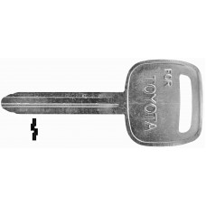 LLAVE TOYOTA Niquelada EX24A   Alba (5 pzas) 