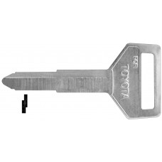 LLAVE TOYOTA Niquelada A74L  Alba (5 pzas) 