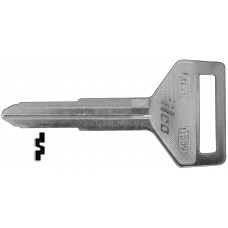 LLAVE TOYOTA Niquelada TR37  Alba (5 pzas) 