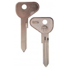 LLAVE VOLKSWAGEN Niquelada F36C  Alba (5 pzas)