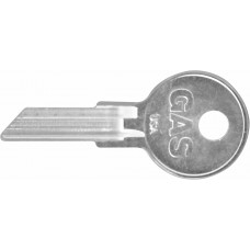LLAVE TAPON DE GAS Niquelada A24R Alba (5 pzas)