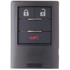 LLAVE CHEVROLET Cadillac  con control 3 botones FC. 95372090 SIN INSERTO 434 Mhz