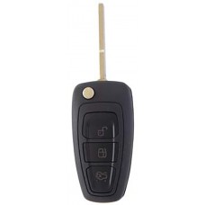 LLAVE FORD Focus, Fiesta 433 MHZ Chip TP20 80 BITS Abatible con control de 3 botones 434 Mhz