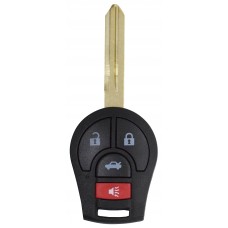LLAVE NISSAN con control de 4 botones de 433 MHZ 