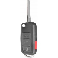 LLAVE VOLKSWAGEN Jetta Clasico-Bicentenario 10-15 FCC. NBG010180T c/ llave Abatible 4 botones 315 Mhz