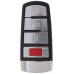 LLAVE VOLKSWAGEN  Passat Mod. 06-13 de Presencia  4 botones FC. NBG009066T  USADO 315 Mhz