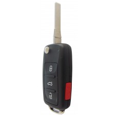 LLAVE VOLKSWAGEN Jetta Mod. 15-17 FC.VW 206T PROX AK NBG010206T c/ llave Abatible 4 botones 315 Mhz