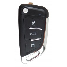 LLAVE CONTROL TIPO BMW PARA GENERAR MINI KD 3 BOTONES SIN INSERTO Y SIN CHIP (serie B )