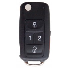 LLAVE CONTROL TIPO VW PARA GENERAR MINI KD 4 BOTONES SIN INSERTO Y SIN CHIP
