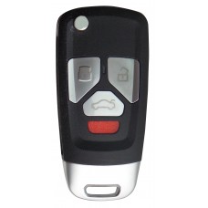 LLAVE CONTROL TIPO MITSUBISHI PARA GENERAR MINI KD 4 BOTONES SIN INSERTO CON CHIP ( serie NB )