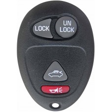 CONTROL DE ALARMA CHEVROLET Century-Aztek Mod. 01-05 Grand Prix Mod. 01-03  FC. L2C0007T * 4 botones 315 Mhz
