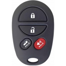 CONTROL DE ALARMA TOYOTA Camry 04-08 Avalon 05-08  FC. GQ43VT20T  de 4 botones