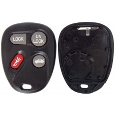 CARCASA CHEVROLET  4 botones para control de alarma (lugar p/pila)