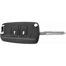CARCASA CHEVROLET Epica 2 botones con llave Abatible para control de alarma CARCASA CHEVROLET Epica 2 botones con llave Abatible para control de alarma