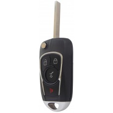 CARCASA CHEVROLET Cruze-Sonic con llave Abatible 4 botones para control de alarma 