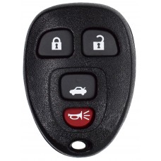 CARCASA CHEVROLET Malibu Mod. 05-09 de 4 botones para control de alarma 