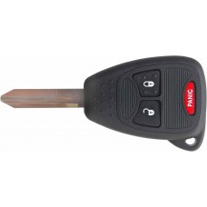 CARCASA DODGE Ram 3 botones con llave para control de alarma