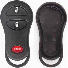 CARCASA CHRYSLER Ram-Dakota-Dgo-T&C-Caravan-Intrepid-Voyager 98-05 3 botones p/ control de alarma