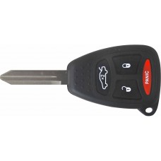 CARCASA CHRYSLER 300 C 4 botones con llave para control de alarma 