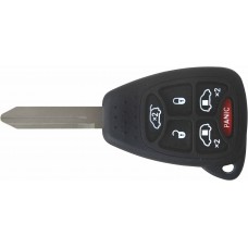 CARCASA CHRYSLER Voyager 6 botones con llave para control de alarma 