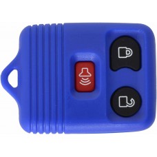 CARCASA FORD Mondeo-Edge-Focus-Fiesta-Transit  3 botones para control de alarma AZUL MARINO