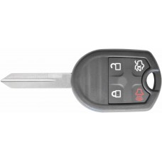 CARCASA FORD 80 bits con llave de 4 botones para control de alarma