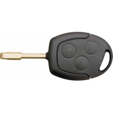 CARCASA FORD Mondeo-Focus 02-07 de 3 botones con llave Tibbe para control de alarma