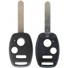CARCASA HONDA CRV 07-13 Fit 09-13 sin lugar p/ chip 3 botones con llave Regata para control de alarma SIN BOTONERA