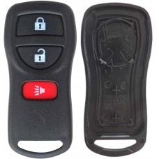 CARCASA NISSAN X Trail04-08 Frontier 06-10 Altima 99  3 botones p/ control de alarma