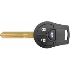 CARCASA NISSAN Rouge con llave 3 botones para control de alarma