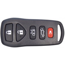 CARCASA NISSAN Quest 5 botones para control de alarma