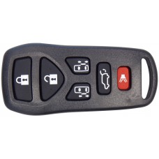 CARCASA NISSAN Quest 6 botones para control de alarma