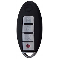 CARCASA NISSAN Altima-Versa Mod. 2014 de 4 botones para control de alarma 