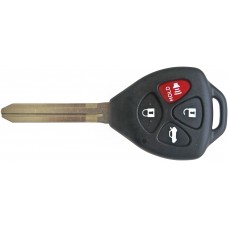 CARCASA TOYOTA Corolla Mod. 10-13 Avalon Mod. 09-10 * 4 botones con llave para control de alarma