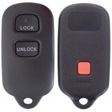 CARCASA TOYOTA RAV4-Highlander 01-07 Tundra 04-08 * 3 botones para control de alarma (2 + 1  atrás)