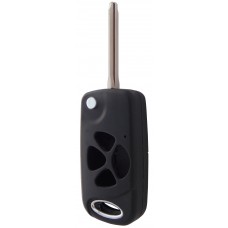 CARCASA TOYOTA con llave Abatible de 4 botones para control de alarma (sin goma)