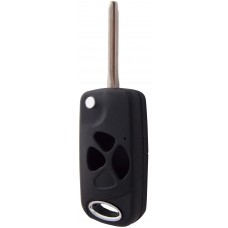 CARCASA TOYOTA con llave Abatible de 3 botones para control de alarma (sin goma)
