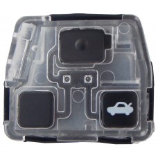 CARCASA TOYOTA de 3 botones para control de alarma (Interna)