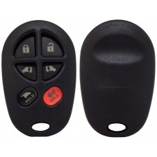 CARCASA TOYOTA Sienna * 6 botones para control de alarma