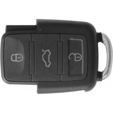 CARCASA VW y SEAT de 3 botones para control de alarma 