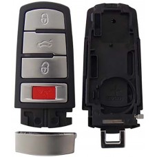 CARCASA VW Passat  de Proximidad con inserto de 4 botones para control de alarma 