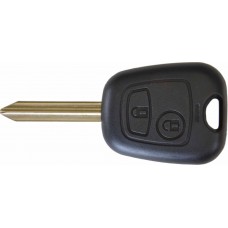 CARCASA PEUGEOT Partner con llave 2 botones para control de alarma