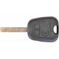 CARCASA PEUGEOT 307 con llave Regata 2 botones para control de alarma sin Ranura