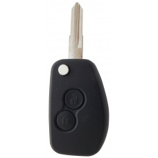CARCASA RENAULT con llave de 2 botones para control de alarma