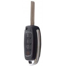 CARCASA HYUNDAI Tucson, IX35 con llave Abatible de 4 botones para control de alarma 