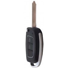 CARCASA HYUNDAI i10 - i20 - i30 con llave Abatible de 3 botones para control de alarma 