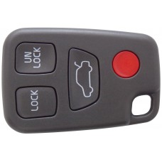 CARCASA VOLVO S70, V70, C70  de 4 botones  para control de alarma